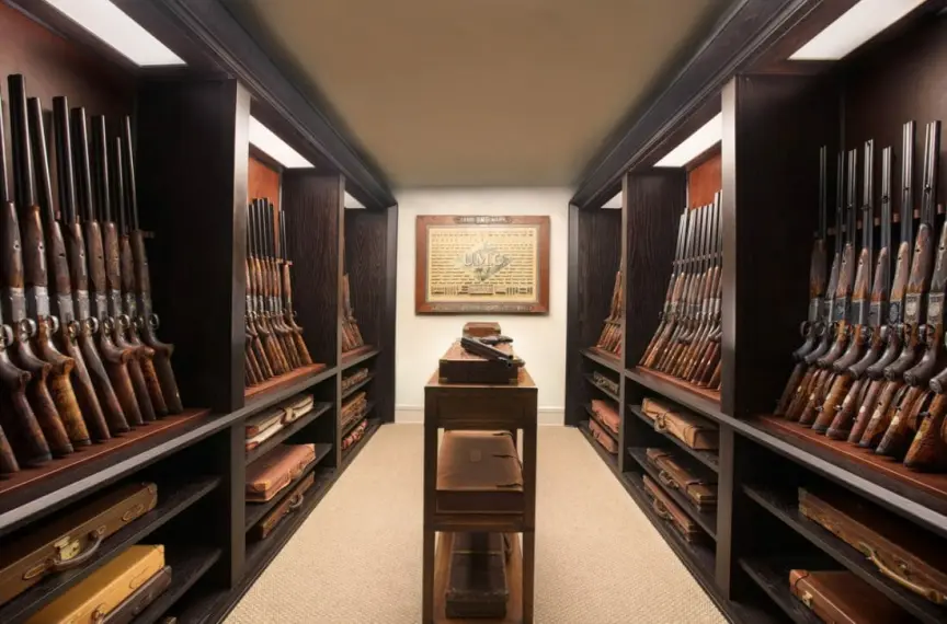 Salle d'armes Gun Room Sologne